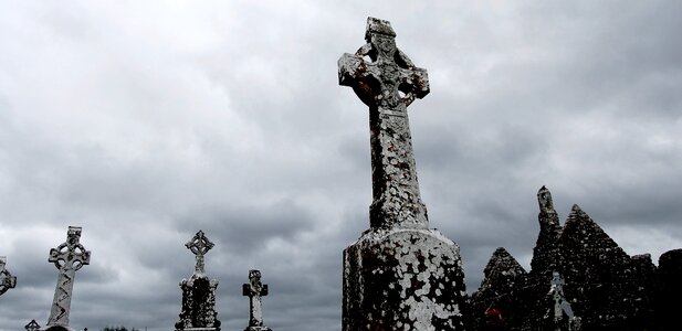 Crosses cemetery celtic crosses