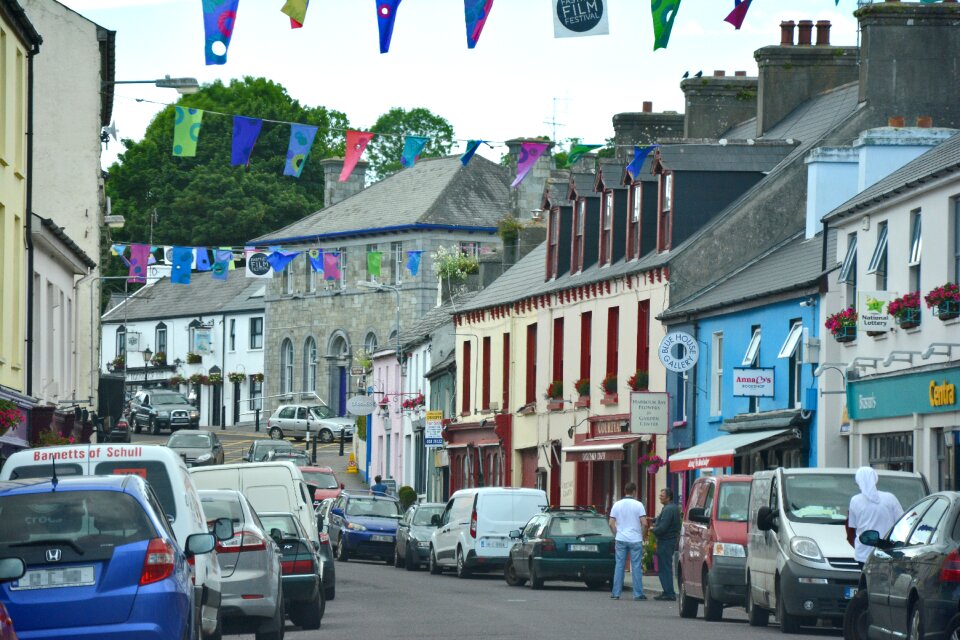 Main road main street village center