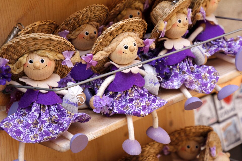 Lavender doll souvenir croatia