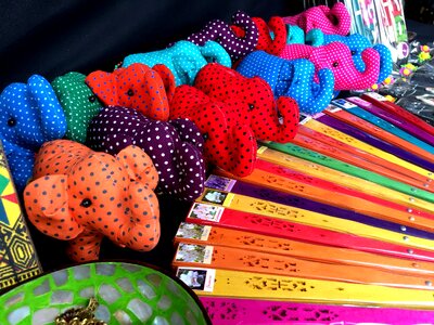 Yellow toys market