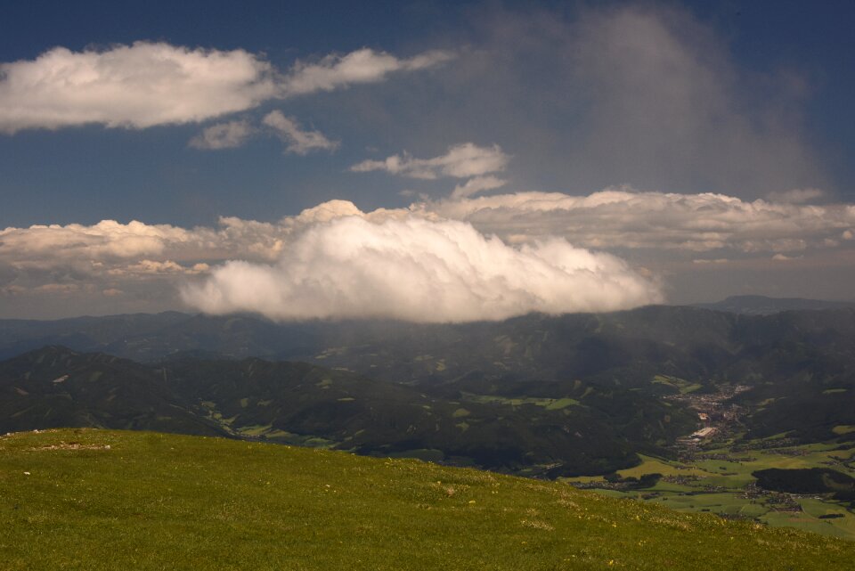 Landscape hiking austria