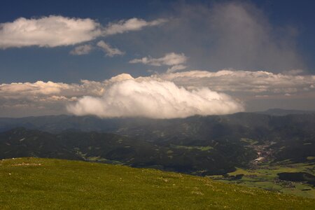 Landscape hiking austria photo