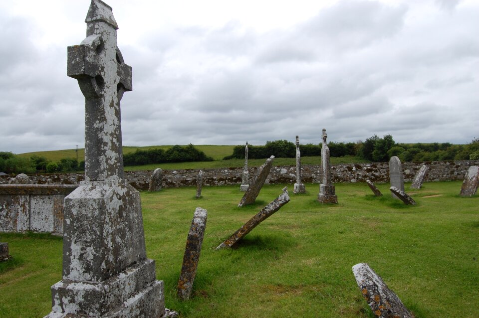 Crosses cemetery celtic crosses