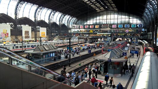 Station railway europe photo