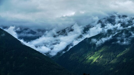 Nature landscape clouds