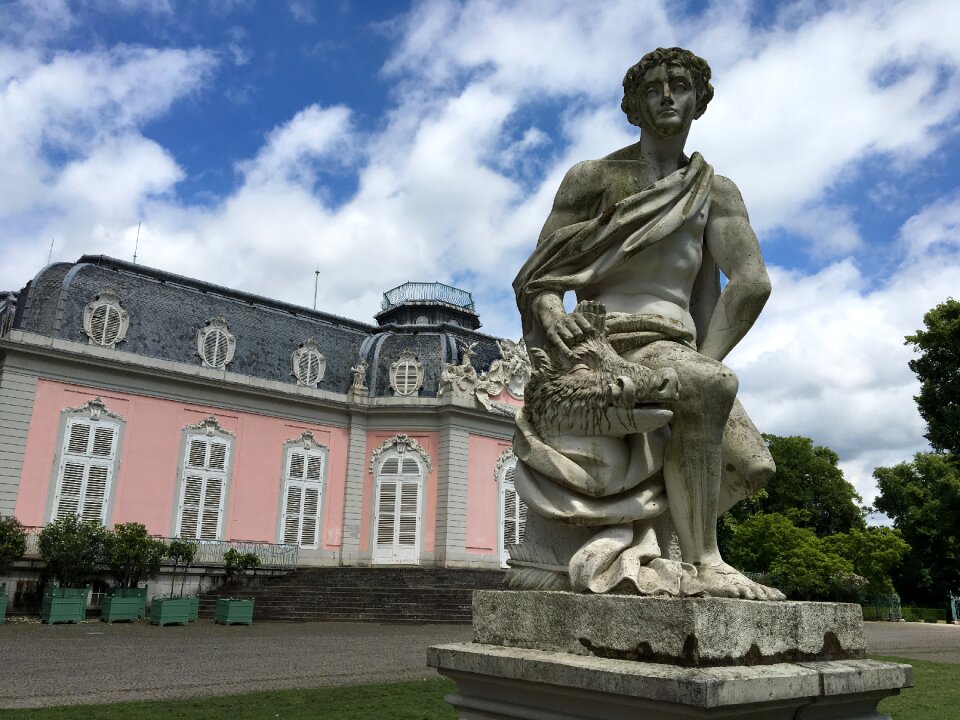 Historically sculpture castle