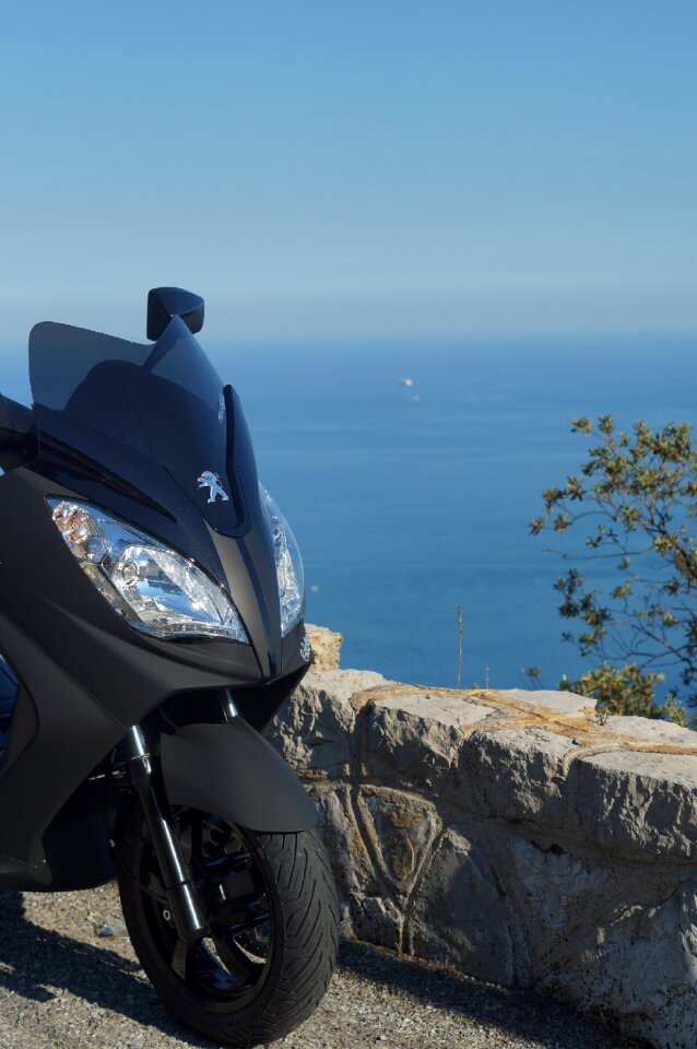 Scooter sea vacantion