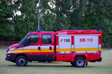 Car firefighters smother