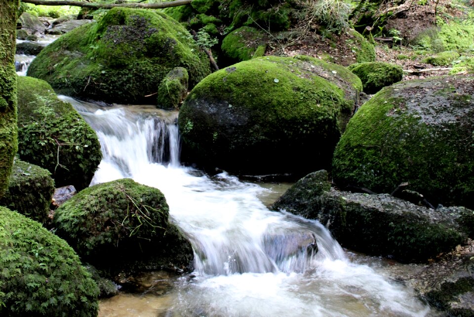 Waterfall nature river