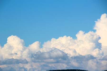 Cloud white clouds clouds form