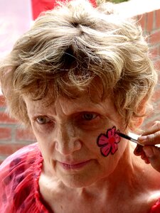 Female woman closeup makeup