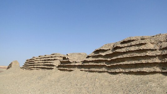 Sand industrial formation photo