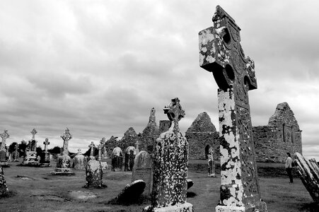Crosses cemetery celtic crosses