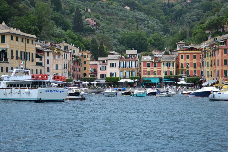 Sea travel landscape