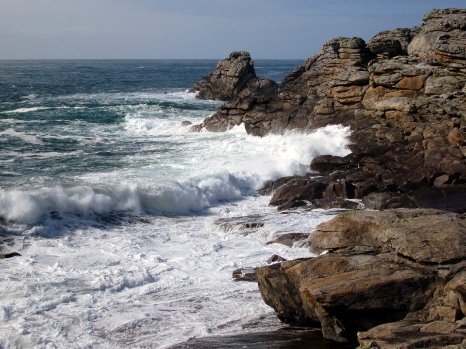 Ocean brittany landscape