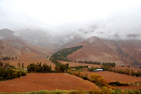 People mountains crops