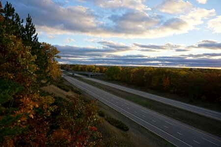 Road way asphalt photo