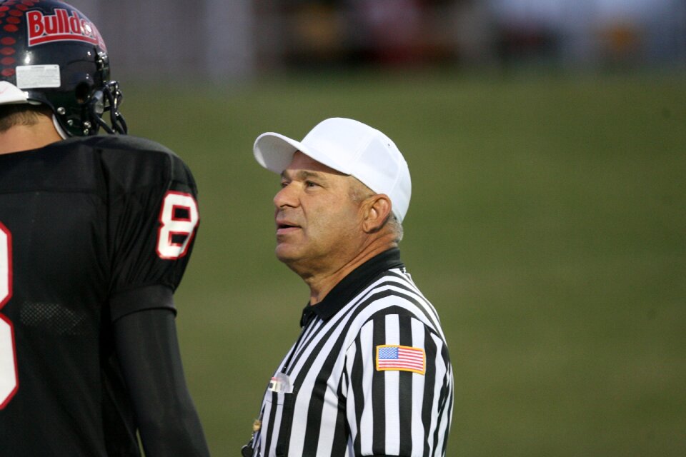 Football referee sport game