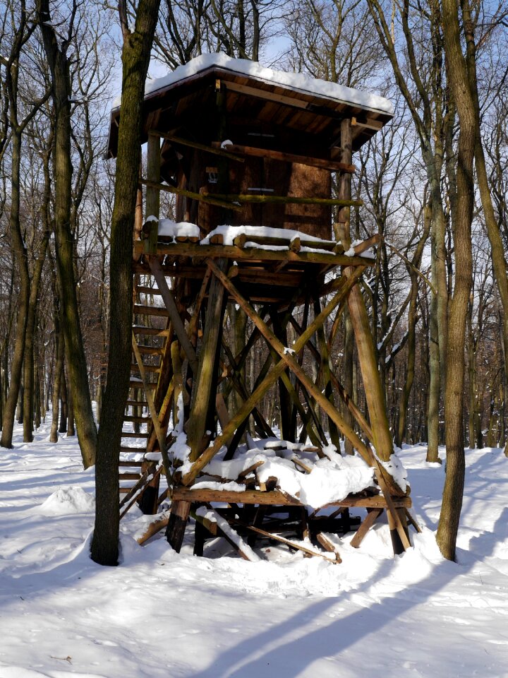 Snow little carpathians slovakia
