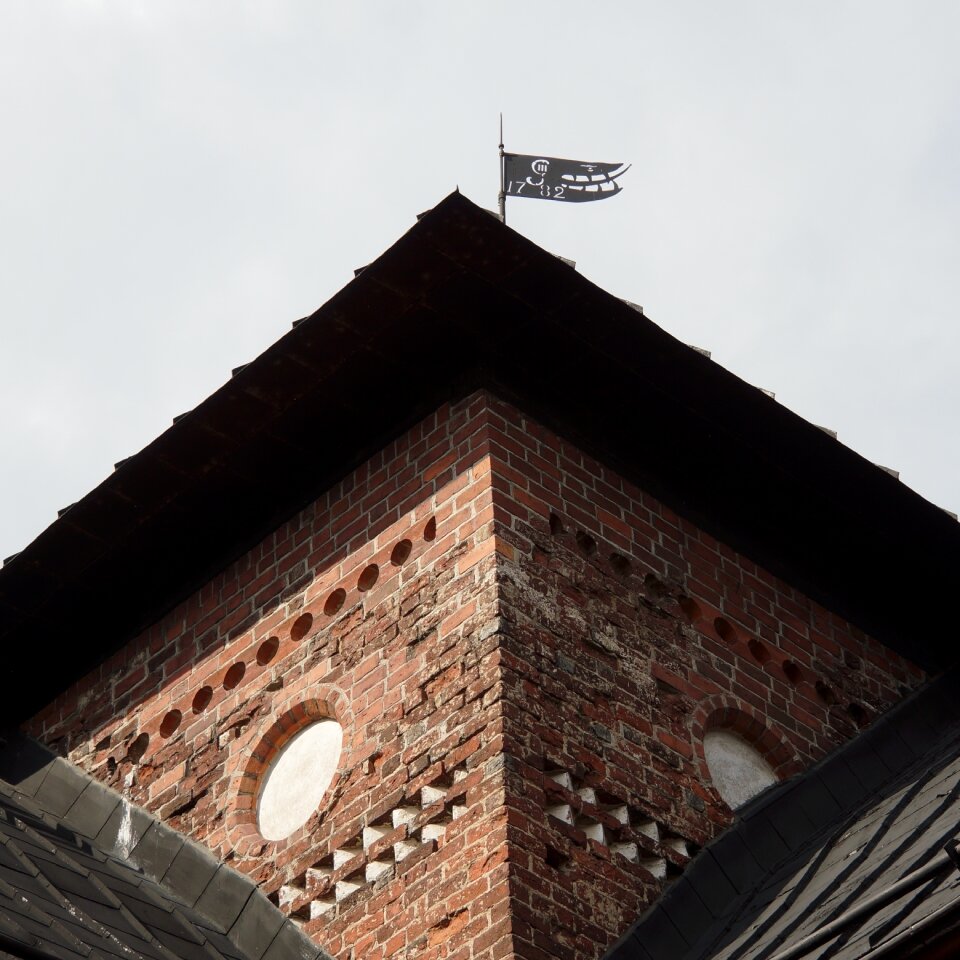 Tower architecture brick