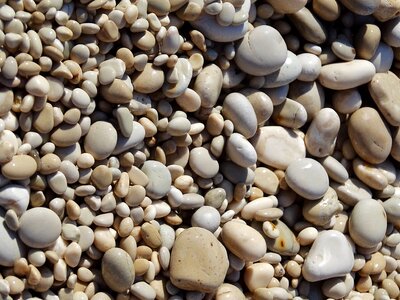 Sea beach pebbles photo