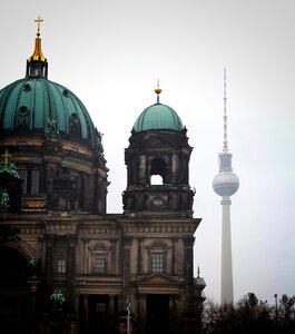 Berlin tv tower landmark