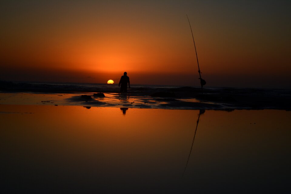 Beach water litoral photo