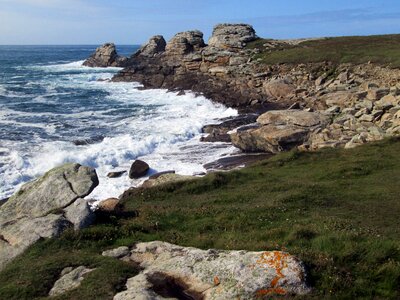 Ocean brittany landscape photo