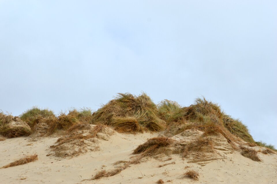 Dune sand blue sky