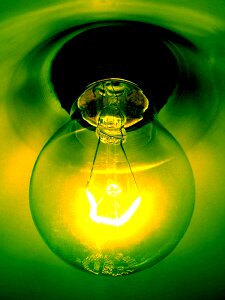 Green chandelier lighting