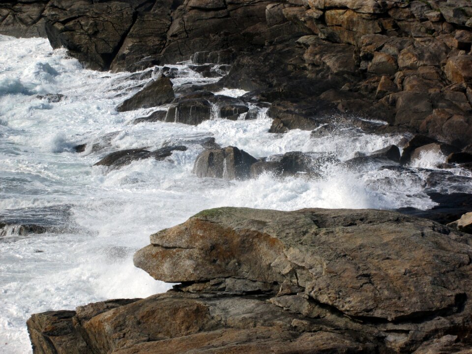 Ocean brittany landscape