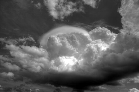 Clouds sky heavy clouds photo