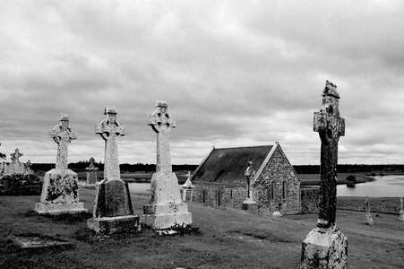 Crosses cemetery celtic crosses