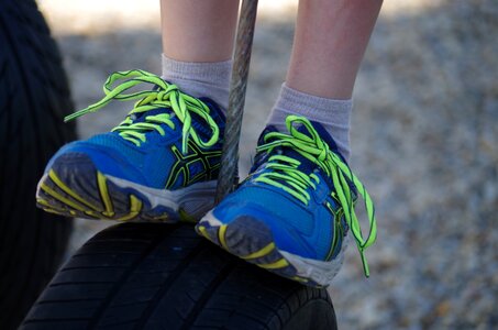 Shoes trainers legs