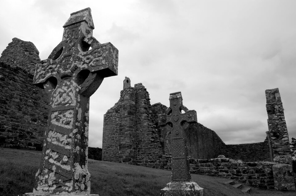 Crosses cemetery celtic crosses