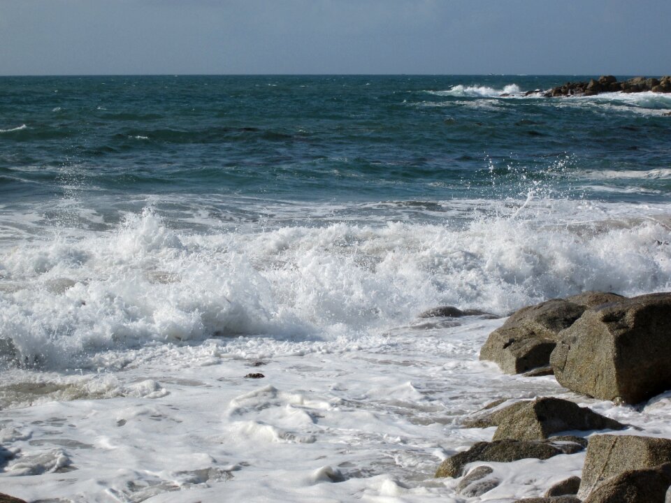 Seaside atlantic shore