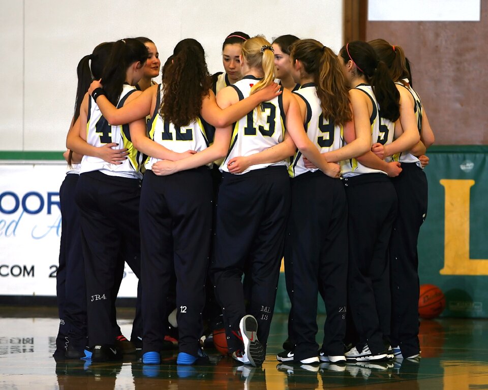 Sport basketball teamwork