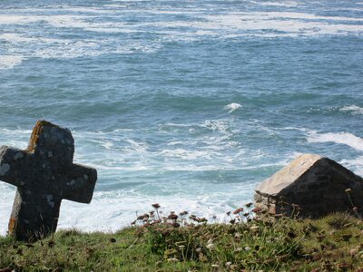 Side wild coast ocean