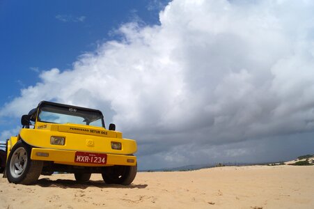 Dunes clouds brazil