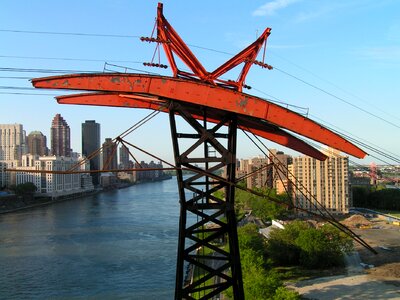 Sky tower east river photo