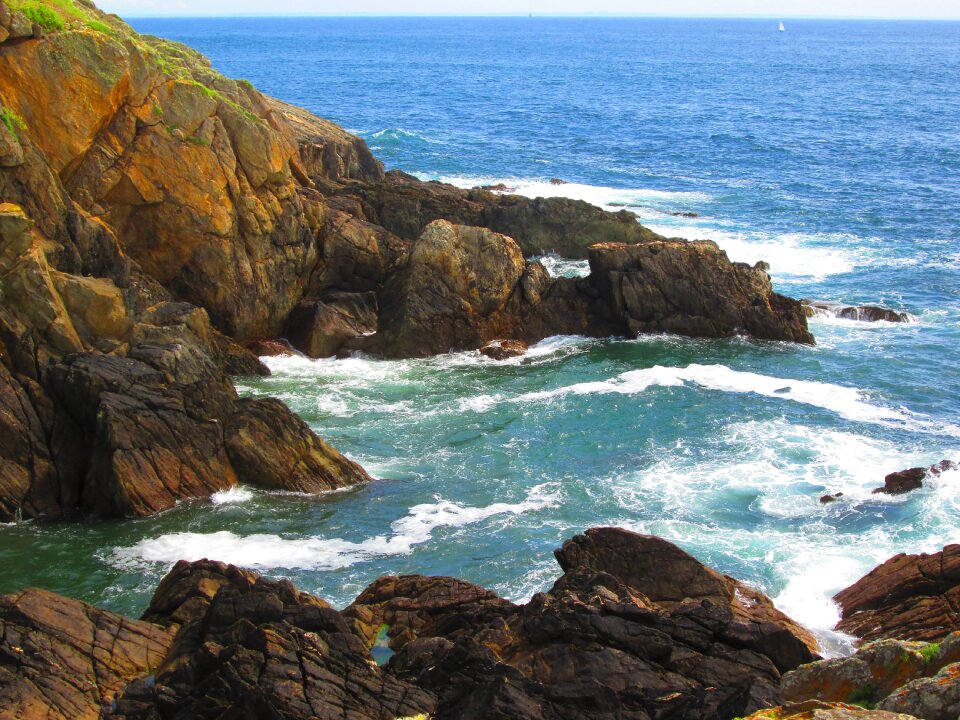 Seaside atlantic shore