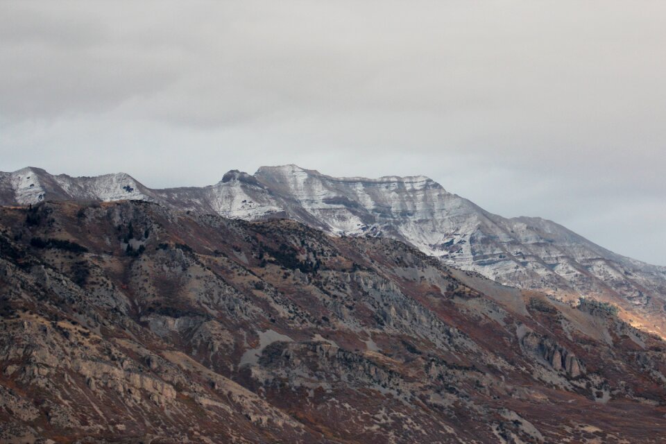 Utah snow landscape