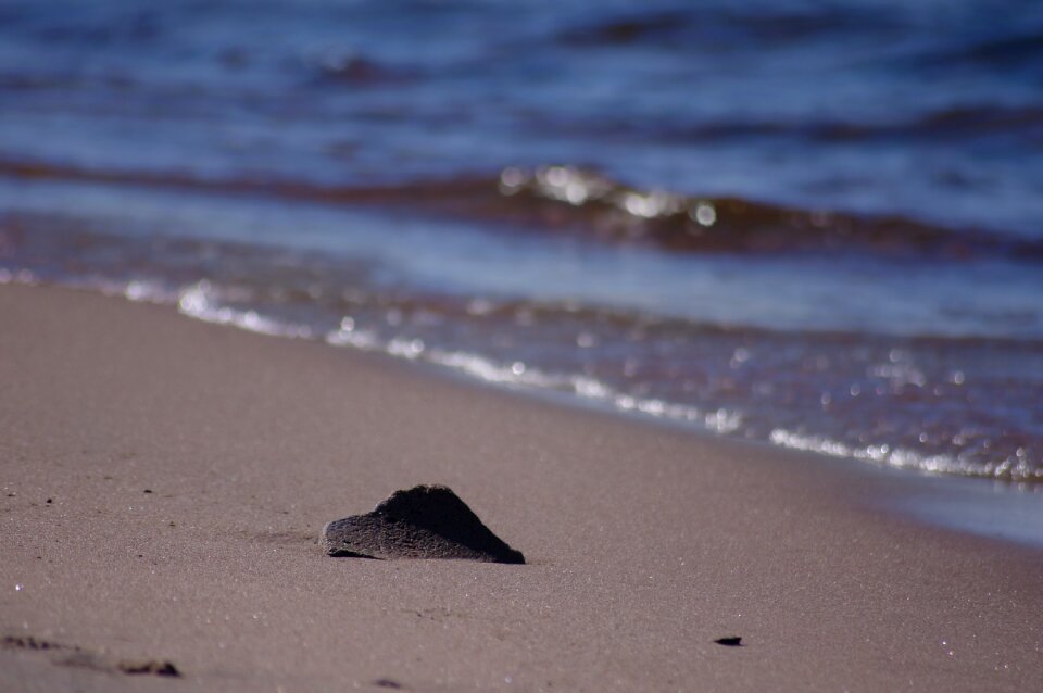 Wave stones coast