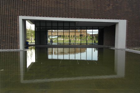 New campus building texture