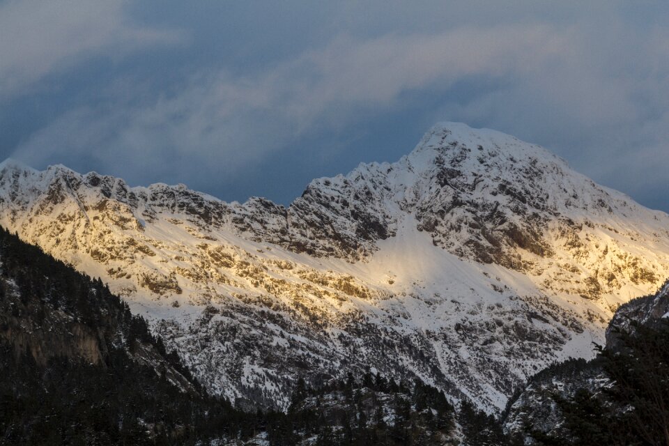 Mountains huesca spain photo