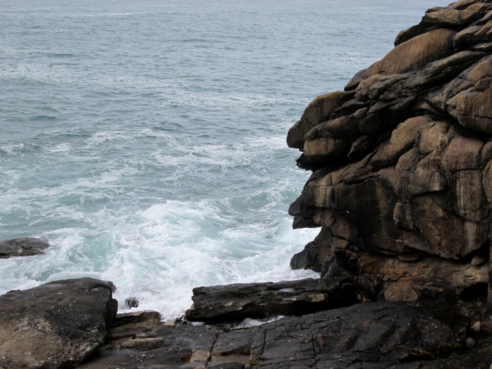 Seaside atlantic shore