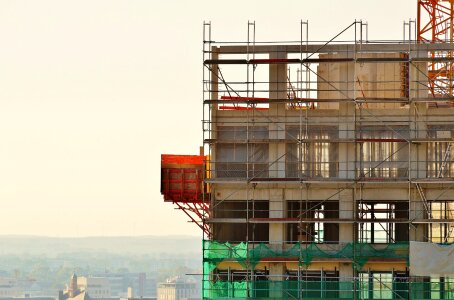 Building construction work housebuilding