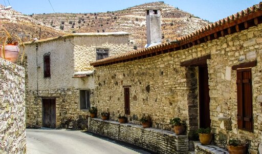 Street houses architecture