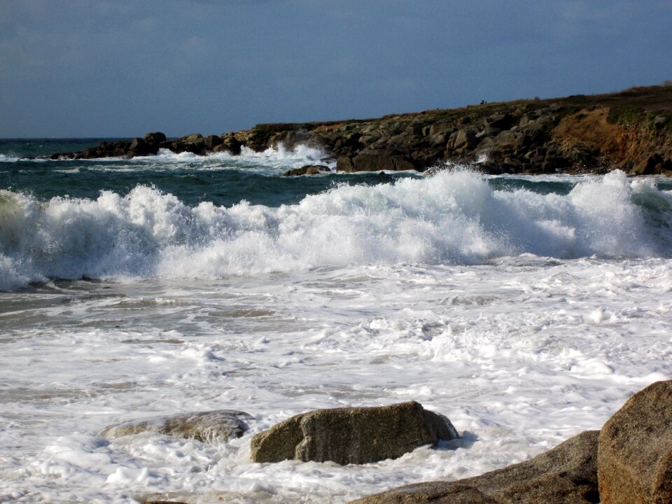 Seaside atlantic shore