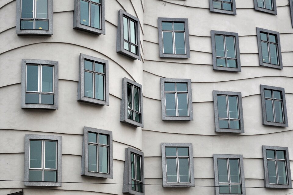 Architecture dancing house czech republic